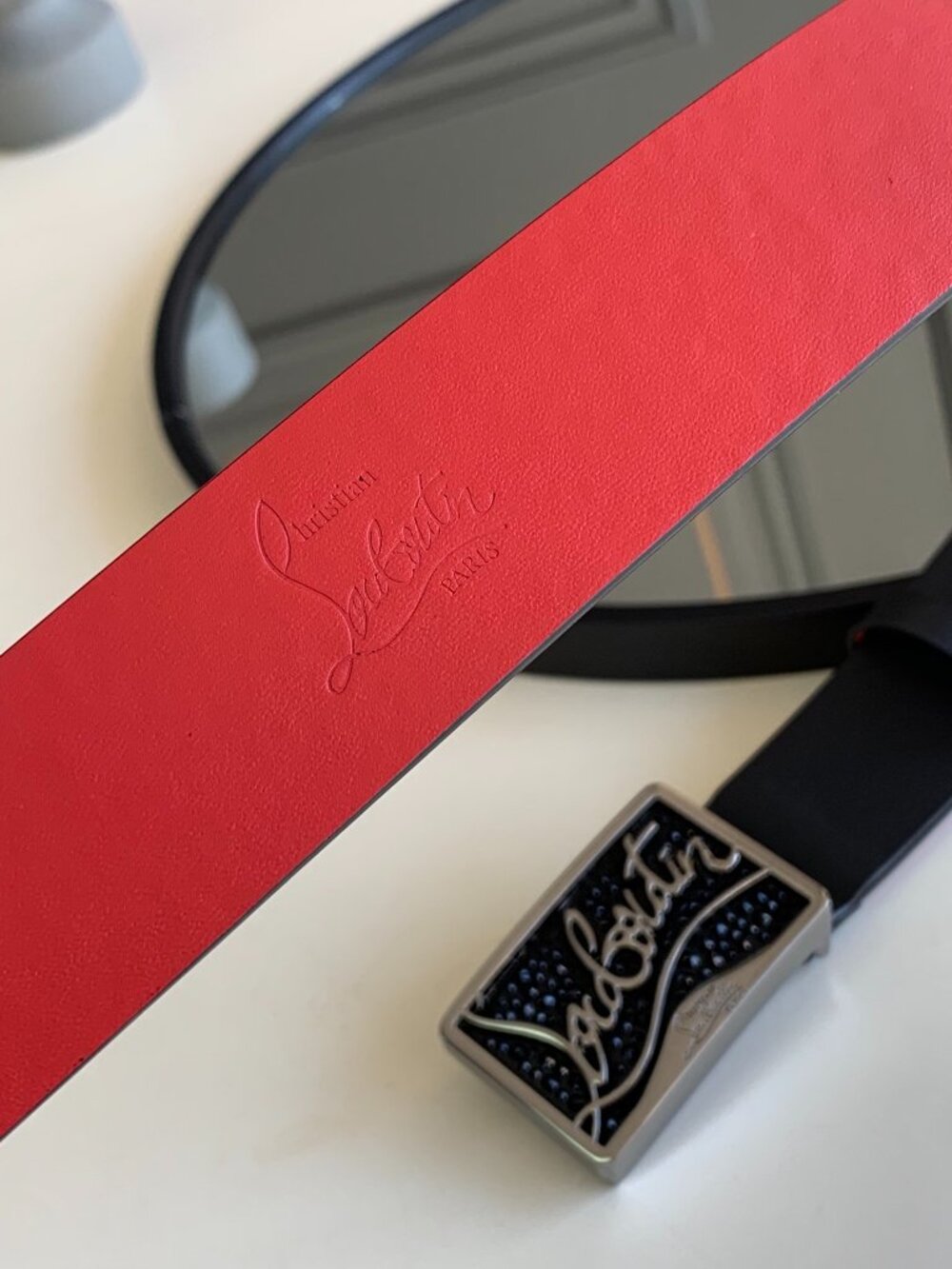 Christian Louboutin men's belts - Picture 5 of 6